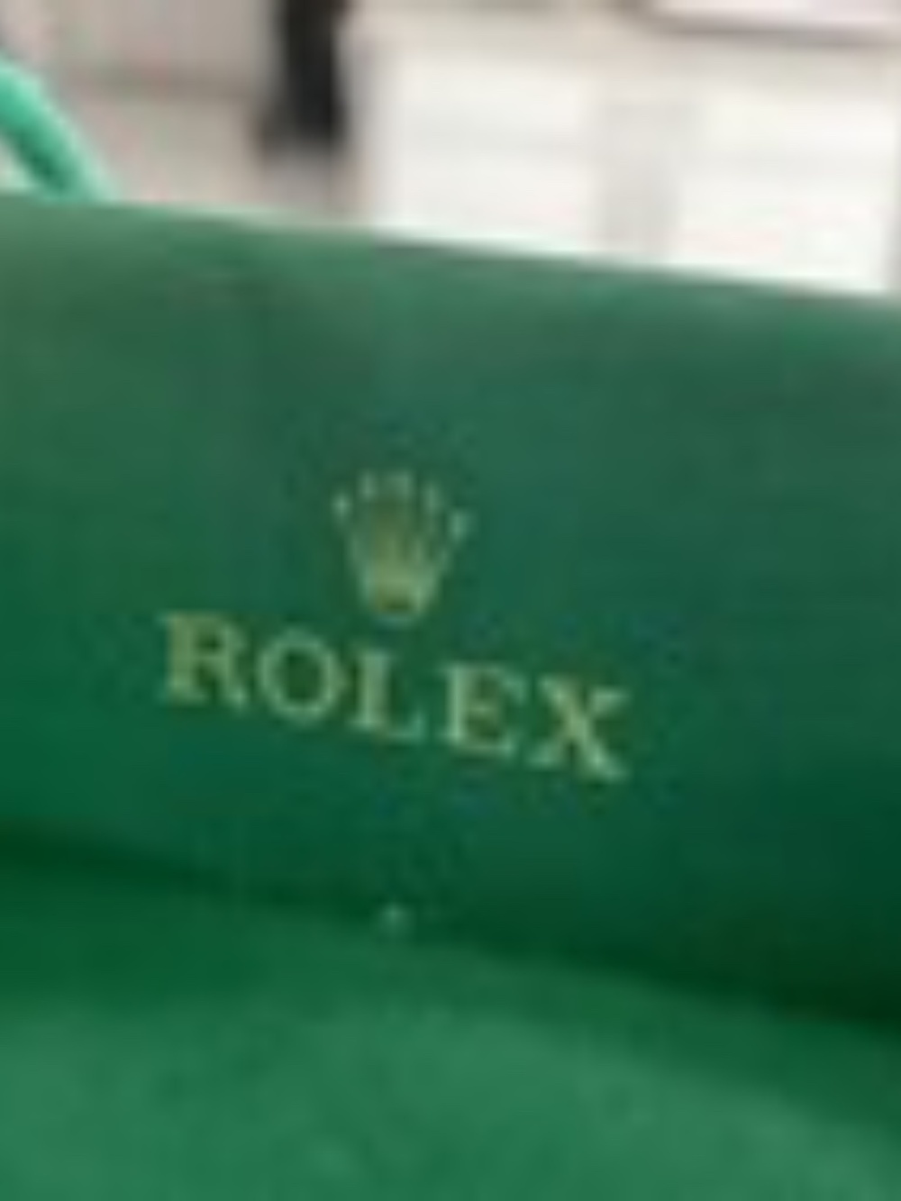 100% Authentic Rolex Green Medium Shopping Bag - Picture 9 of 9
